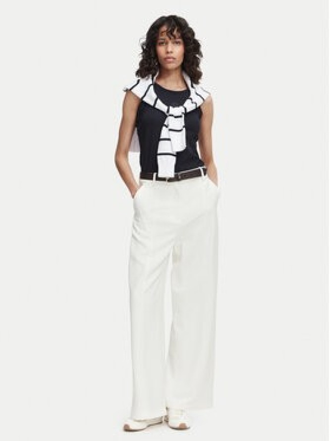 Beverly Hills Polo Club Top P-SS26W-TK550000 Granatowy Regular Fit