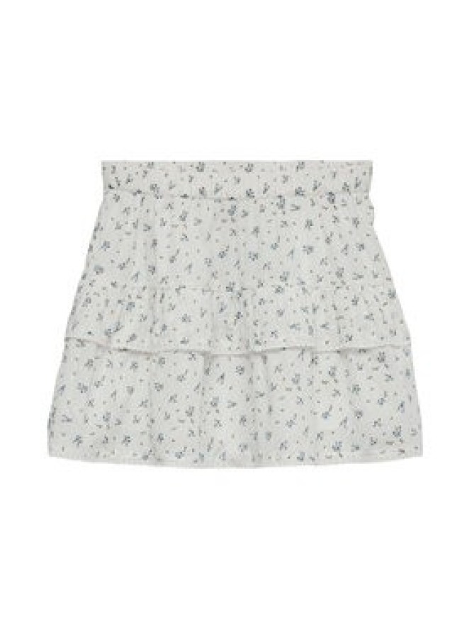 Vero Moda Spódnica mini Trine 10342736 Biały Regular Fit