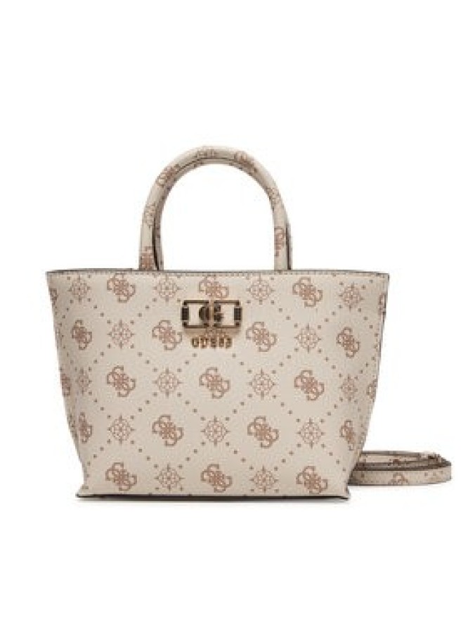 Guess Torebka Emelie Logo Mini HWGP99 28750 Écru