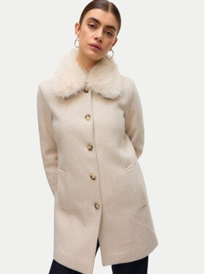 Vero Moda Płaszcz przejściowy Autumn 10331559 Beżowy Regular Fit