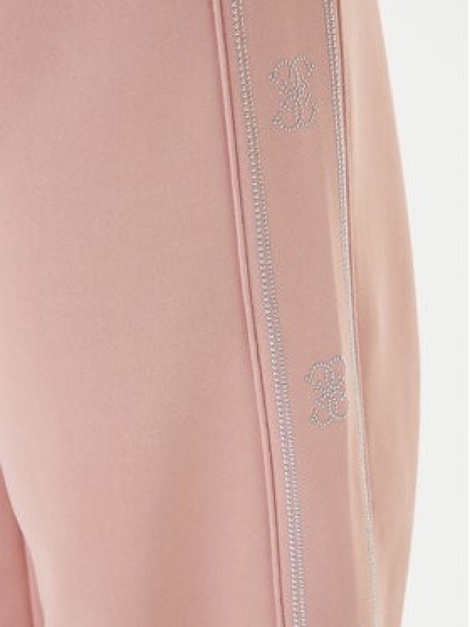 Guess Spodnie dresowe V5BB23 KCX22 Różowy Regular Fit