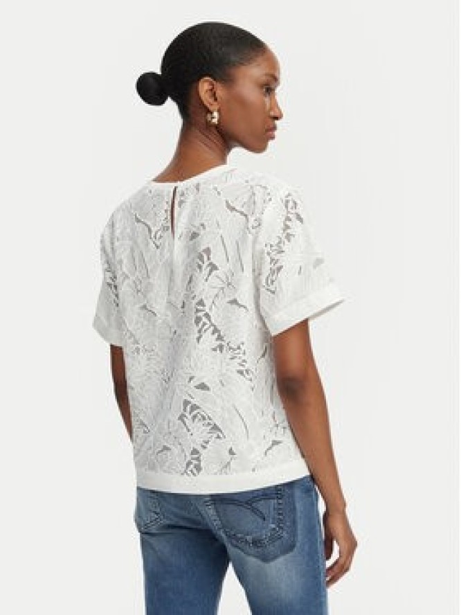 Guess Bluzka W6GH41 W1851 Biały Regular Fit