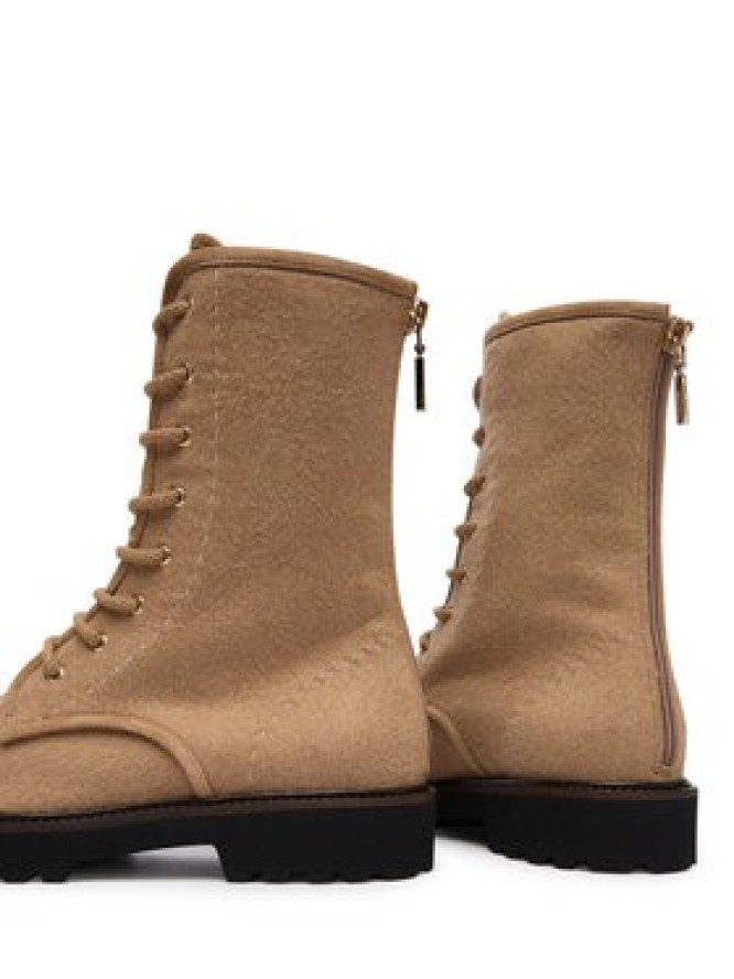 Max Mara Trzewiki Bakerzipwk 2524796012600 Brązowy