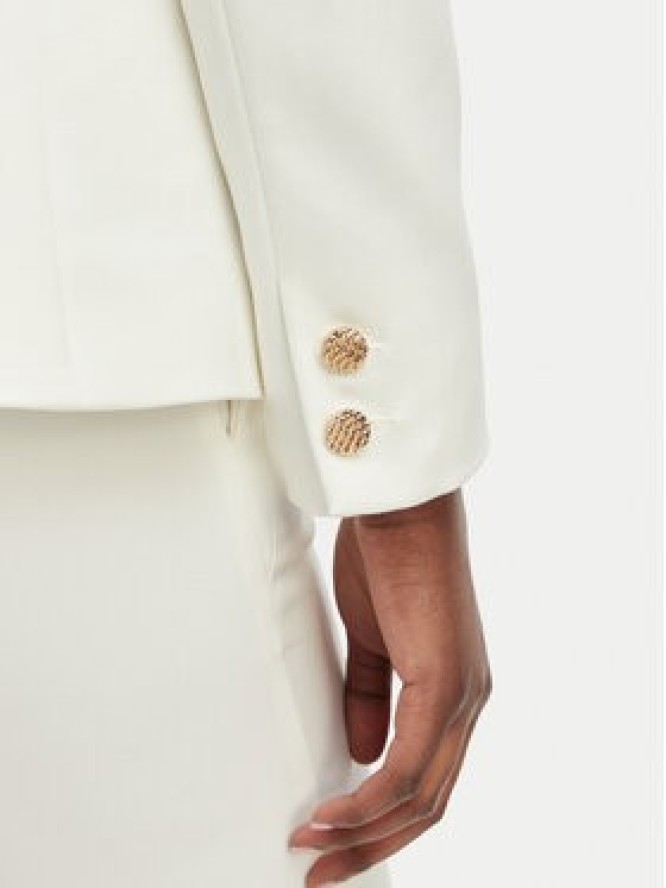 Morgan Marynarka 222-VLIME.F Biały Regular Fit