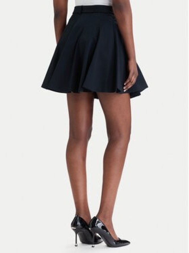 Versace Jeans Couture Spódnica plisowana 80HAE801 N0715 Czarny Regular Fit