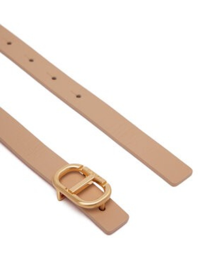 TWINSET Pasek Damski 251TA4381 Beżowy