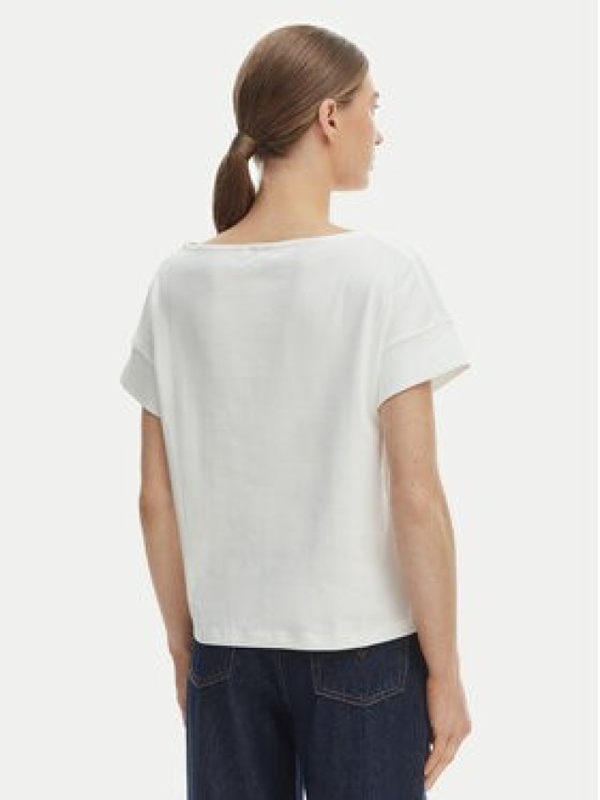 Tommy Hilfiger T-Shirt WW0WW49723 Écru Loose Fit