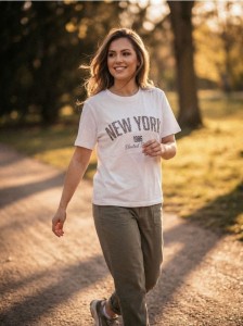 Koszulka z krótkim rękawem - biały