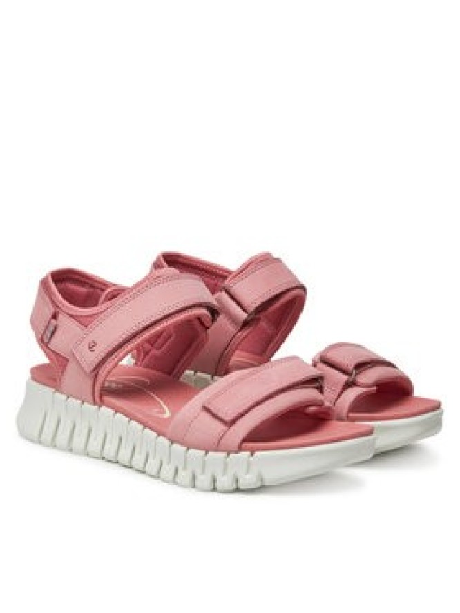 ECCO Sandały Gruuv Sol W 21310302363 Różowy