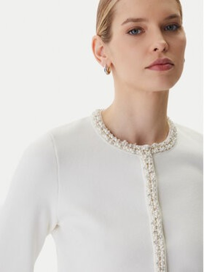 Guess Kardigan W6RR42 Z4422 Écru Regular Fit