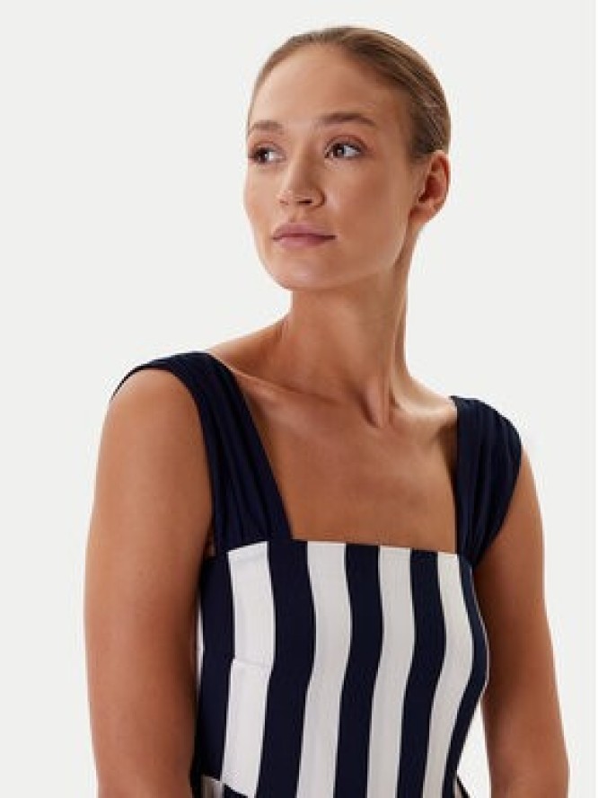 Tatuum Sukienka letnia Daliana 1 T2510.212 Granatowy Relaxed Fit