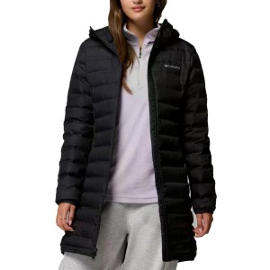 Kurtka COLUMBIA LAKE 22 II DOWN LONG HOOD Czarny
