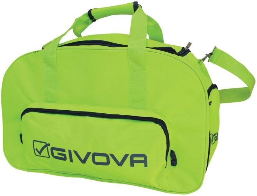 Torba Sportowa Givova Brera Żółta Fluo - Elegancka i Funkcjonalna