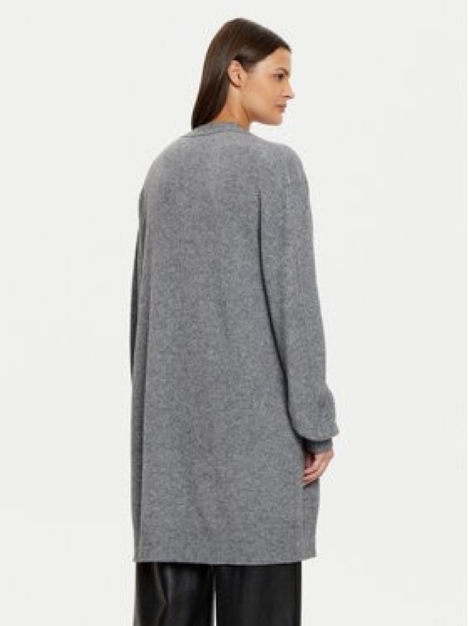 Kontatto Kardigan 3M0143 Szary Relaxed Fit