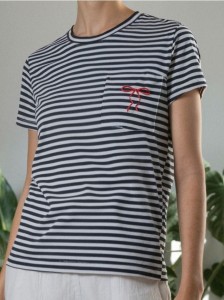 Koszulka z kieszonką - wielobarwny