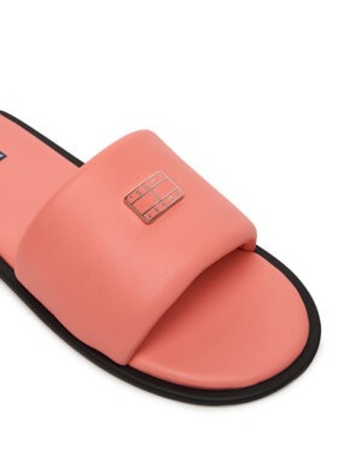Tommy Jeans Klapki Tjw Soft Padded Casual Slide EN0EN02950 Różowy