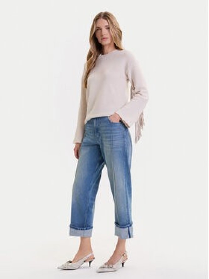 ONLY Sweter Jake 15355819 Beżowy Regular Fit