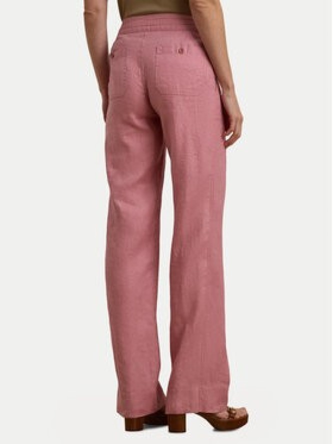LAUREN RALPH LAUREN Spodnie materiałowe 200735136022 Różowy Regular Fit