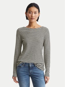 Marc O'Polo Bluzka B01 2196 52597 Czarny Regular Fit