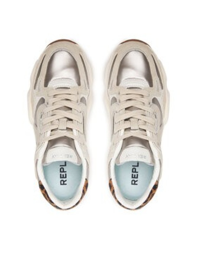 REPLAY Sneakersy GWS9N.000.C000NT Beżowy