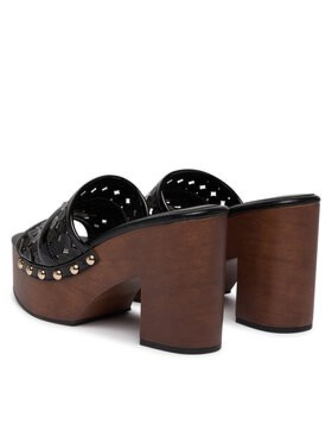 Guess Klapki FLJQUI PAF04 Czarny