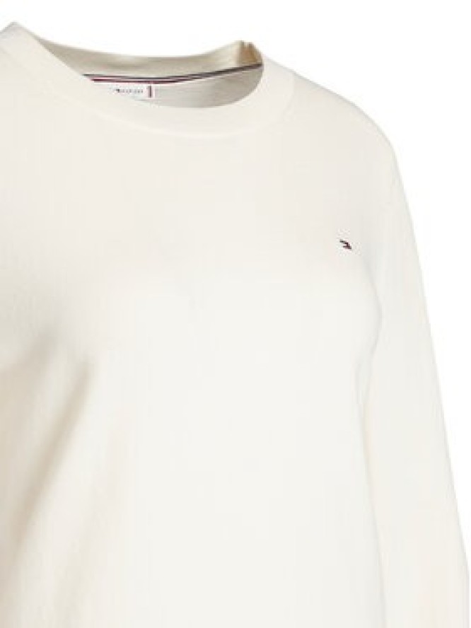 Tommy Hilfiger Sweter WW0WW44984 Biały Regular Fit