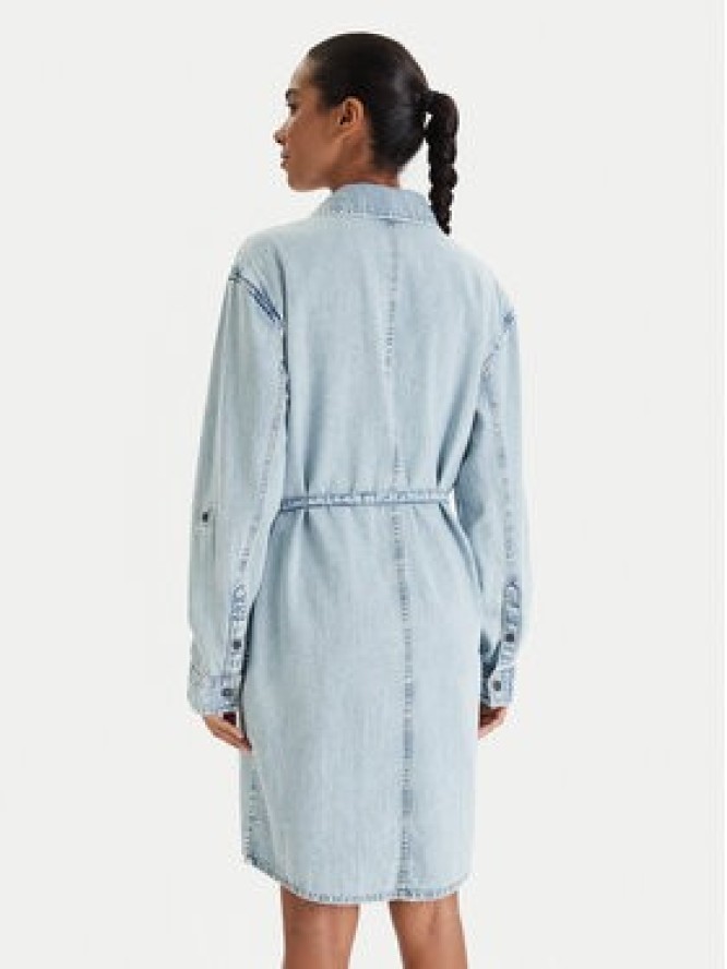 Guess Jeans Sukienka jeansowa W6RK26 D5M83 Niebieski Regular Fit