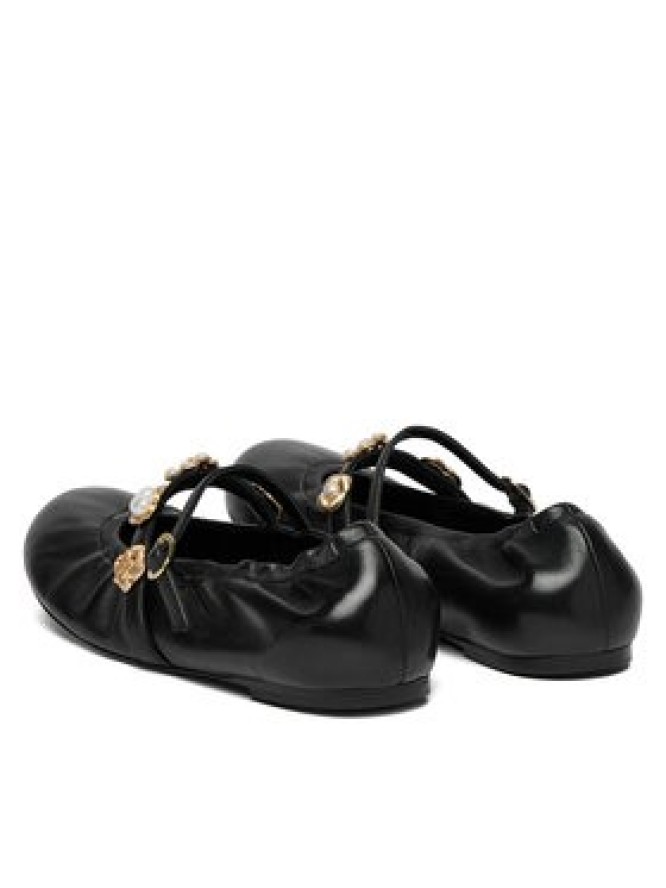 Stuart Weitzman Baleriny Socharming Mary Jane SN124 Czarny