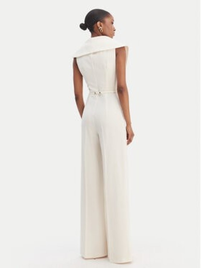 Simona Corsellini Kombinezon P26CPTU00701 Écru Regular Fit