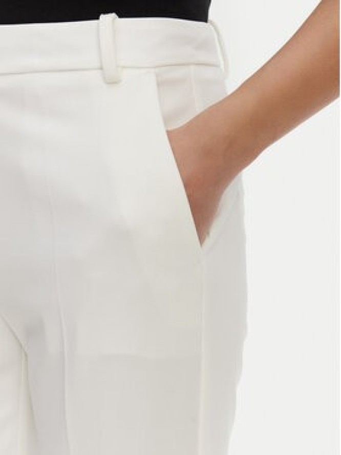 PINKO Spodnie materiałowe 100155 A1L4 Z05 Biały Regular Fit