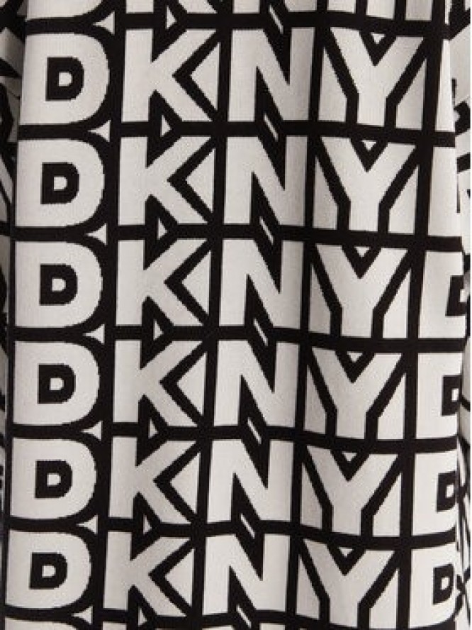 DKNY Kardigan P5MXAX88 Écru Relaxed Fit