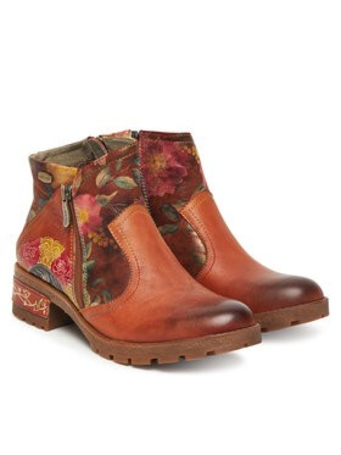 Laura Vita Botki Cocrailo 74 Brązowy