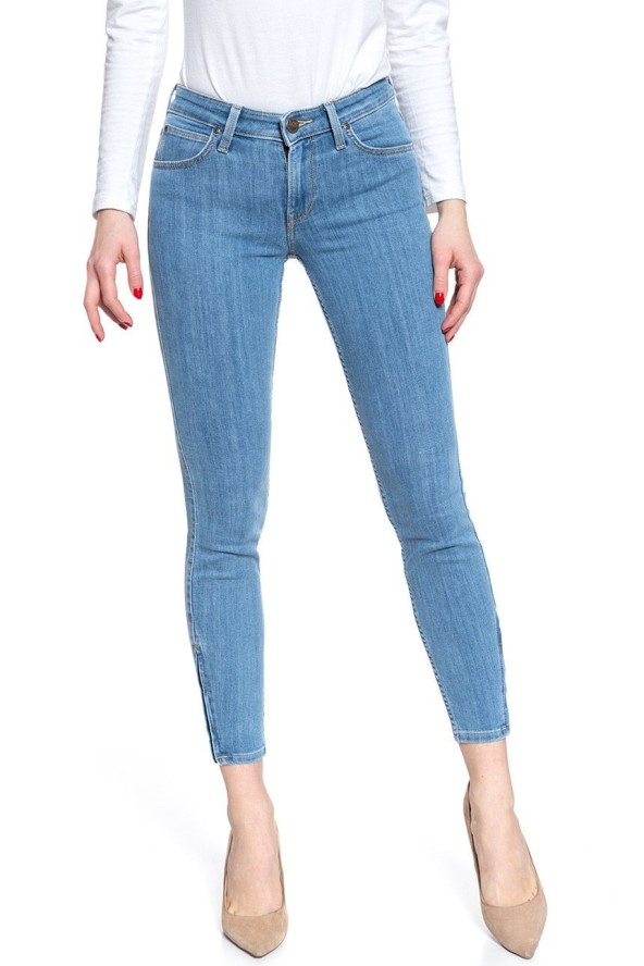 SPODNIE DAMSKIE LEE SCARLETT CROPPED FRESH NEO L30CPFML 112106369