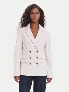 Guess Marynarka W5YN39 KCMU2 Écru Regular Fit