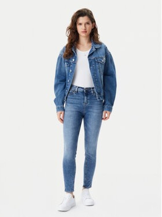 Tommy Jeans Jeansy Nora DW0DW20652 Niebieski Skinny Fit