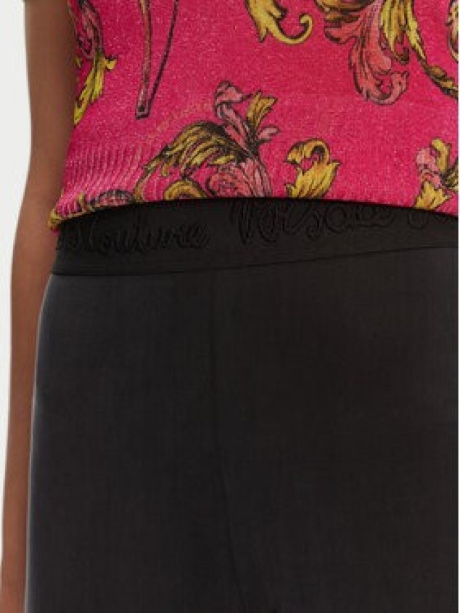 Versace Jeans Couture Spodnie materiałowe 78HAC107 Czarny Slim Fit