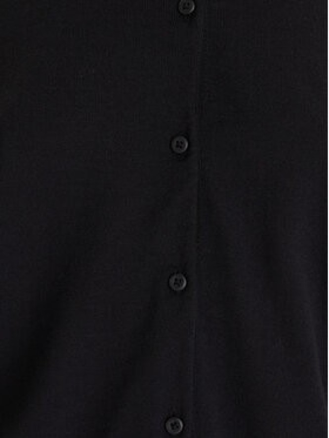 Calvin Klein Kardigan LV044D323G Czarny Slim Fit