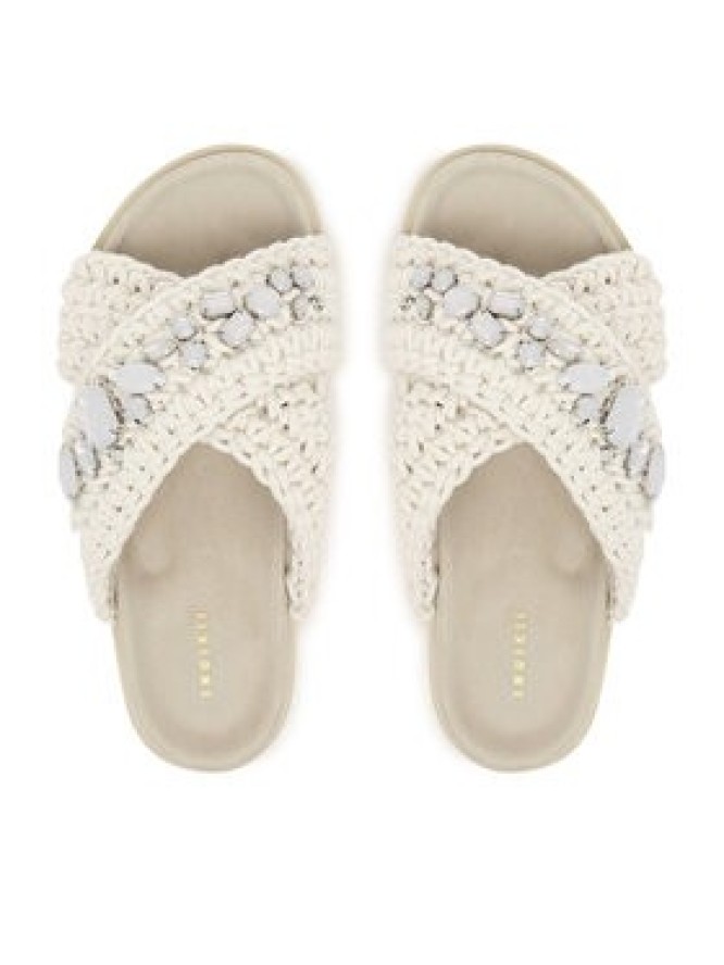 Inuikii Klapki Woven Stones 1004.003.0073 Biały