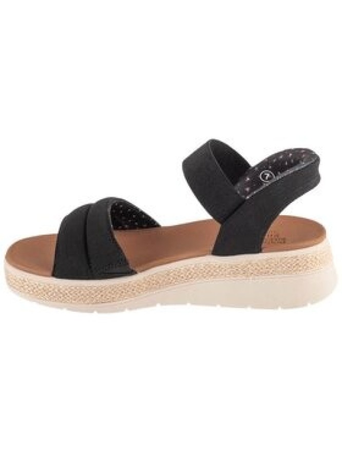 Skechers Sandały BOBS Sun Ray 114413/BLK Czarny