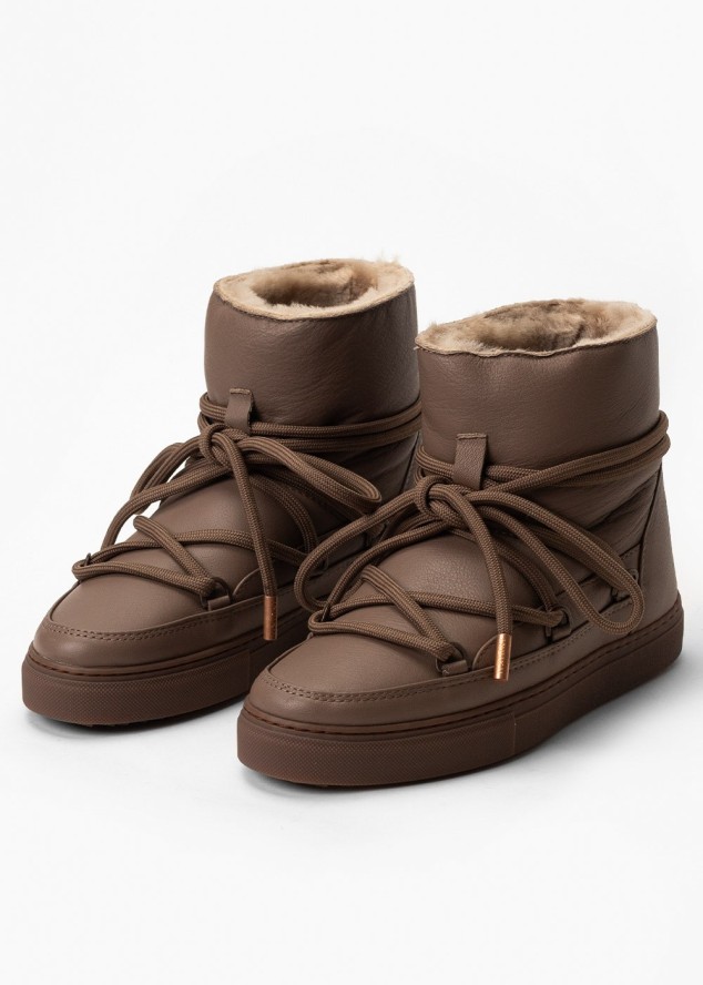 Śniegowce damskie INUIKII FULL LEATHER