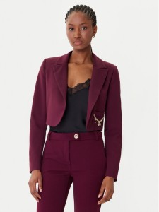 Rinascimento Bolerko CFC0126215003 Bordowy Regular Fit