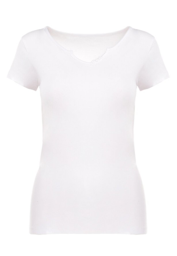 Biały T-shirt Aerippe