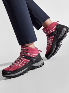 CMP Trekkingi Rigel Mid Wmn Trekking Wp 3Q12946 Różowy