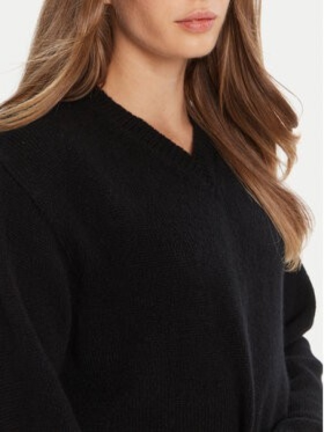 HUGO Sweter Solanu 50545092 Czarny Regular Fit