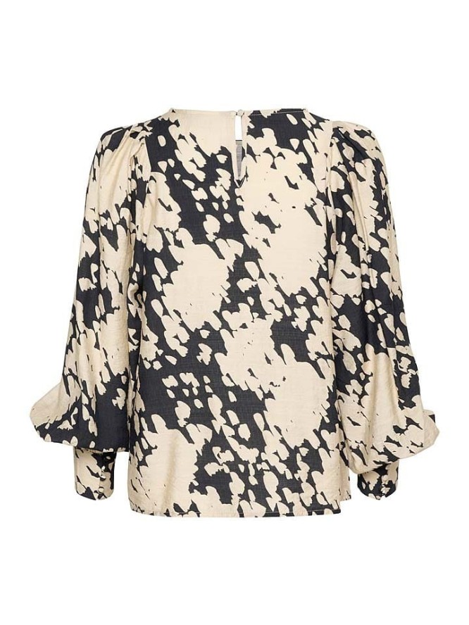 Kaffe Bluzka w kolorze beżowym rozmiar: 36