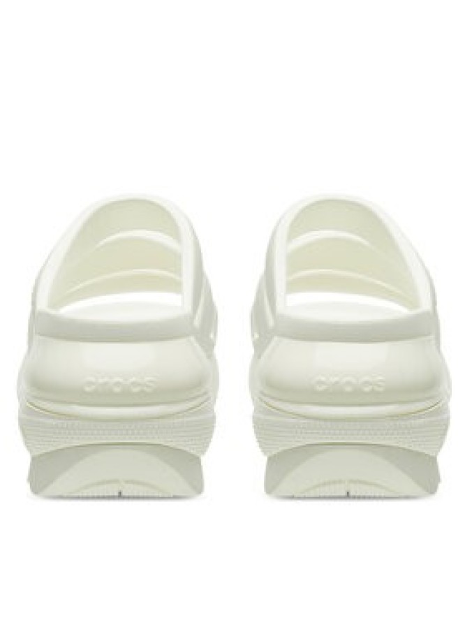 Crocs Klapki Mega Crush Triple Strap 209842 Écru