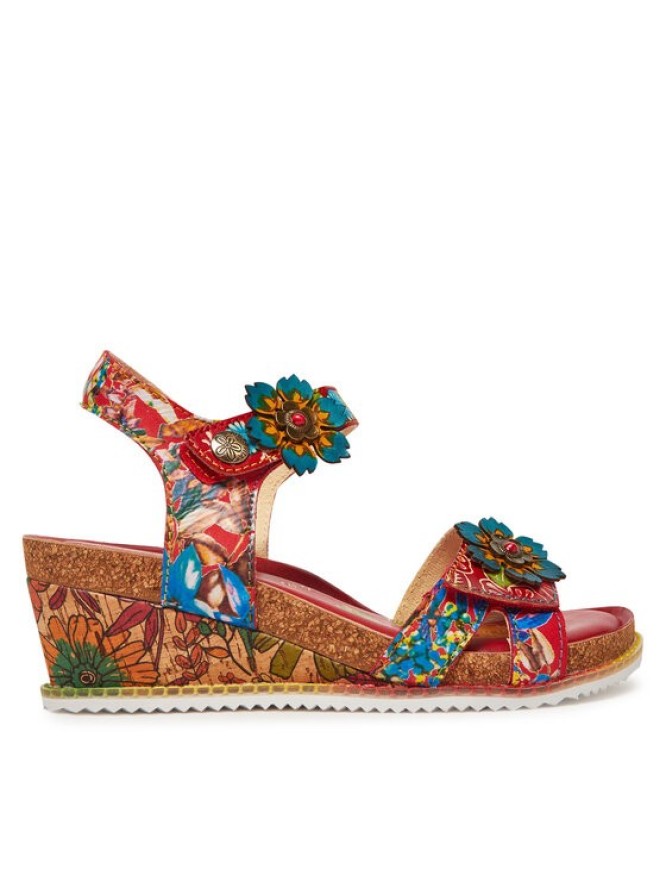 Laura Vita Sandały Bonito 13 Czerwony