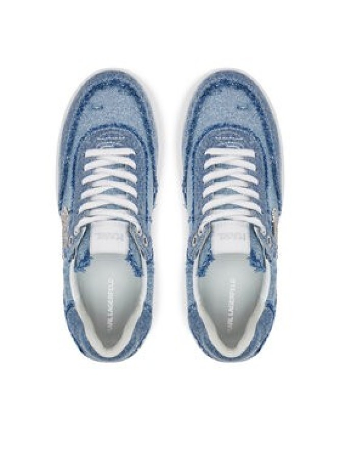 KARL LAGERFELD Sneakersy KL63523 Niebieski