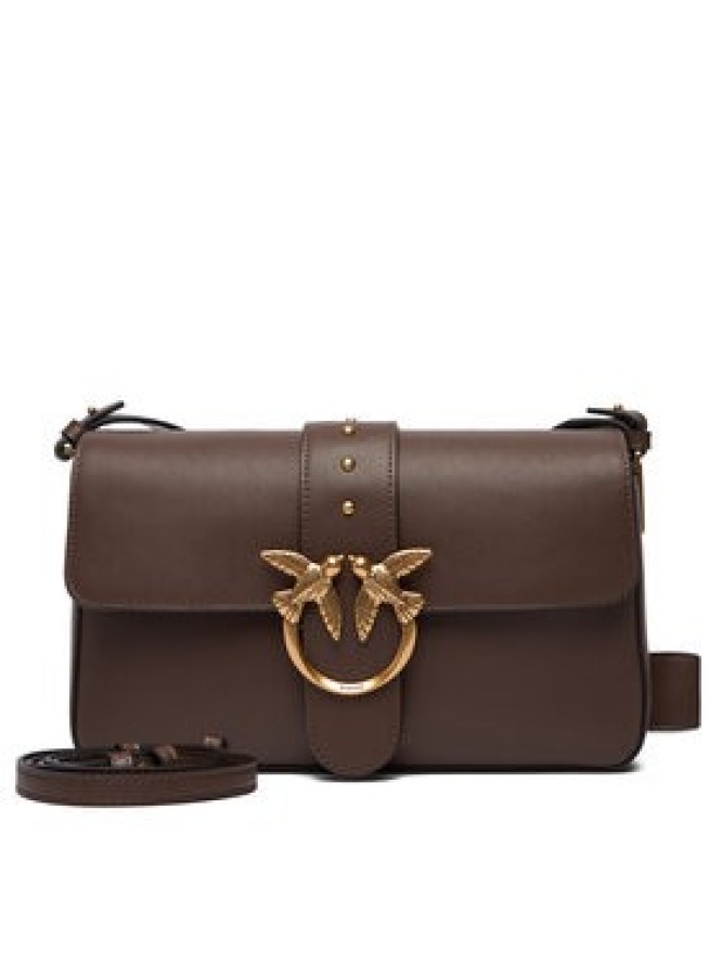 PINKO Torebka Love One Mini Slouchy Fl 104524 A0QO Brązowy