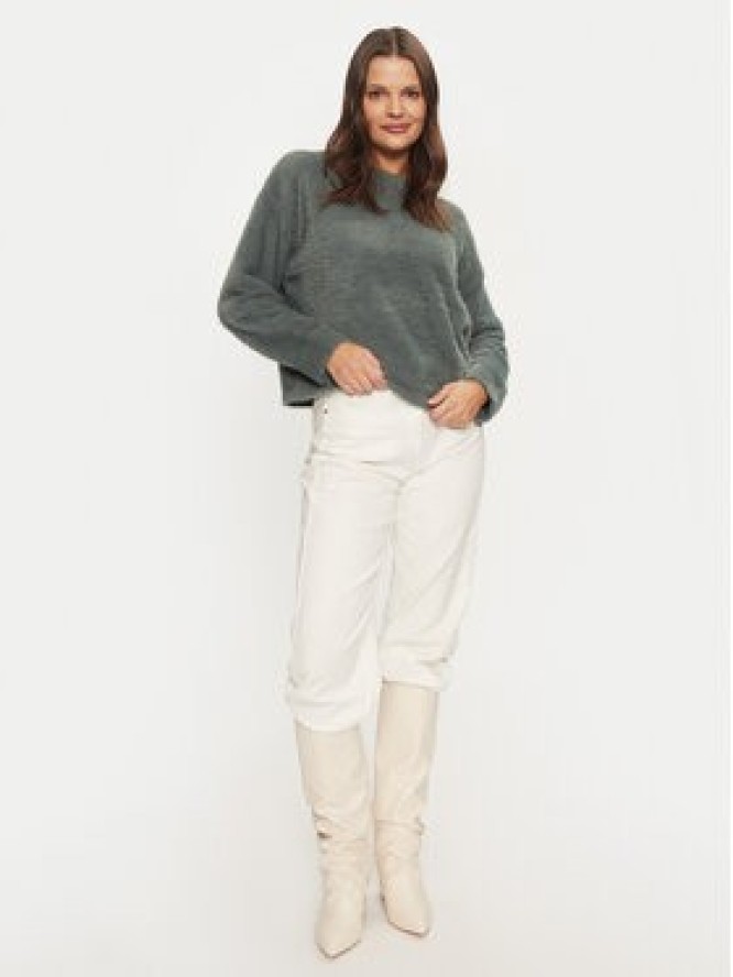 Vero Moda Sweter Alina 10311209 Zielony Regular Fit